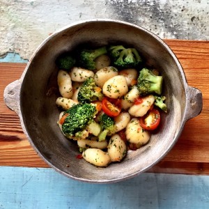 gnocchi con brocoli